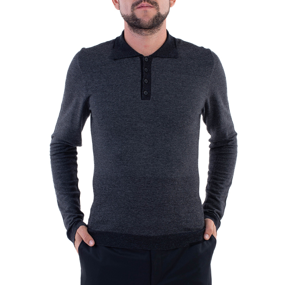 Z Zegna Sweater Men size M Dim Gray
